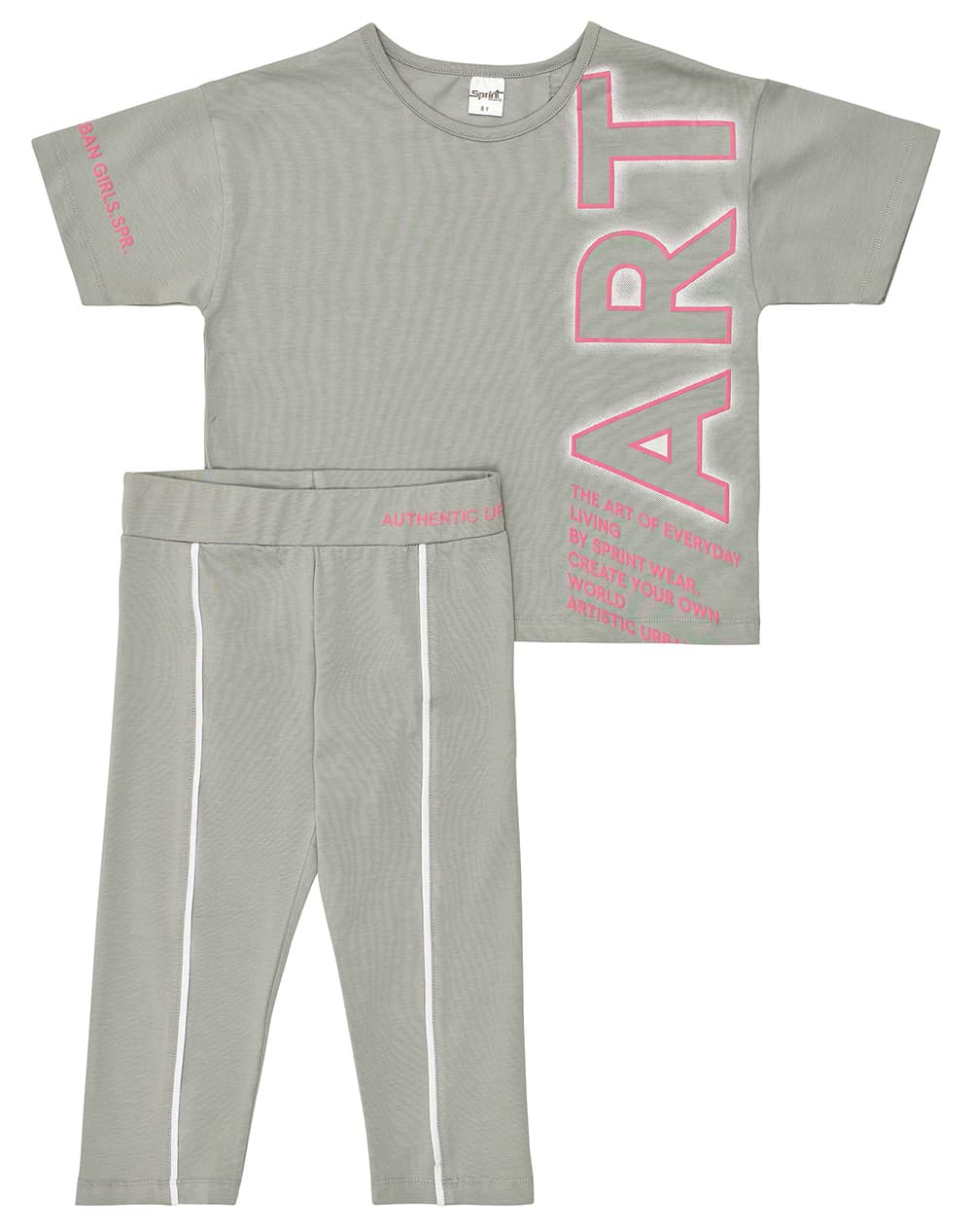 Girls' Tracksuit Sets Sprint Gray