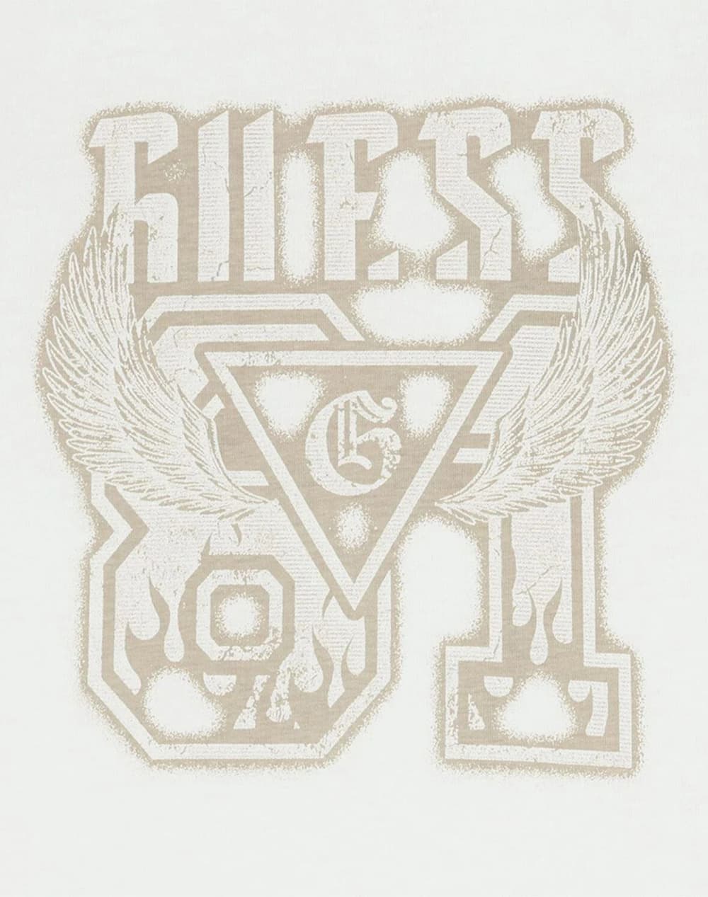 Men's T-Shirts Guess White