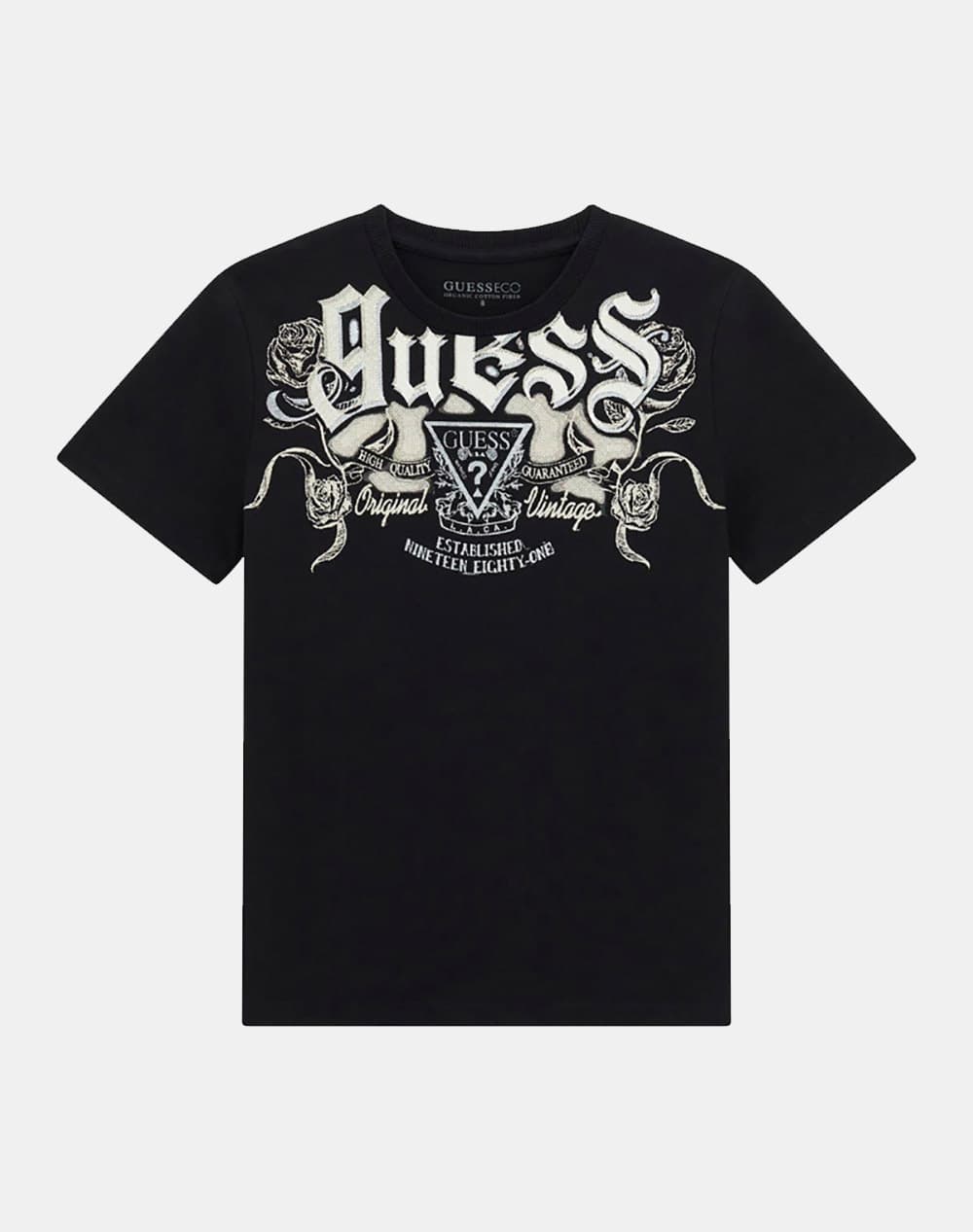 GUESS SS T-SHIRT ΜΠΛΟΥΖΑ ΠΑΙΔΙΚΟ BOY L6RI21K8HM4-JBLK Black