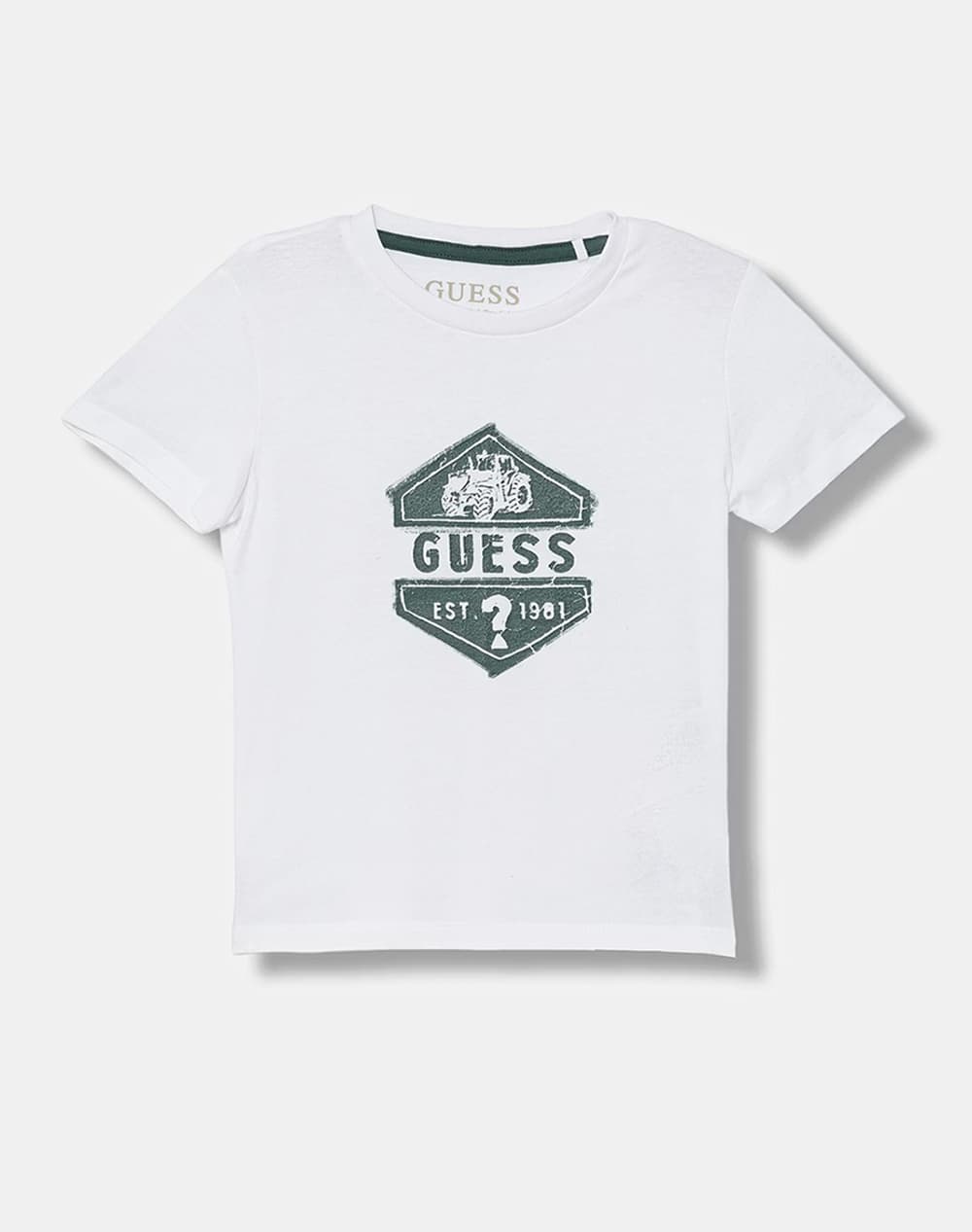 GUESS SS T-SHIRT ΜΠΛΟΥΖΑ ΠΑΙΔΙΚΟ BOY N6RI18K8HM4-G011 White