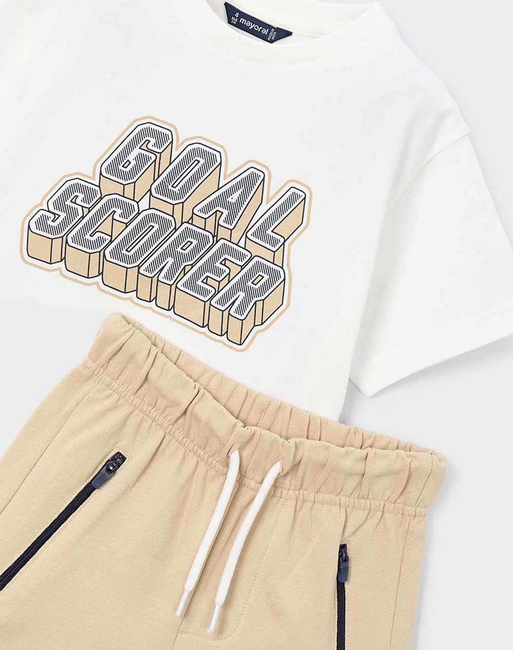 Boys' Tracksuit Sets Mayoral Ecru