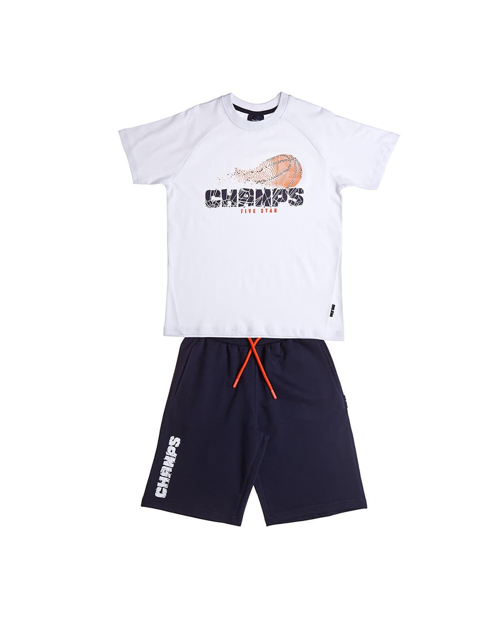 Boys' Tracksuit Sets Alouette White
