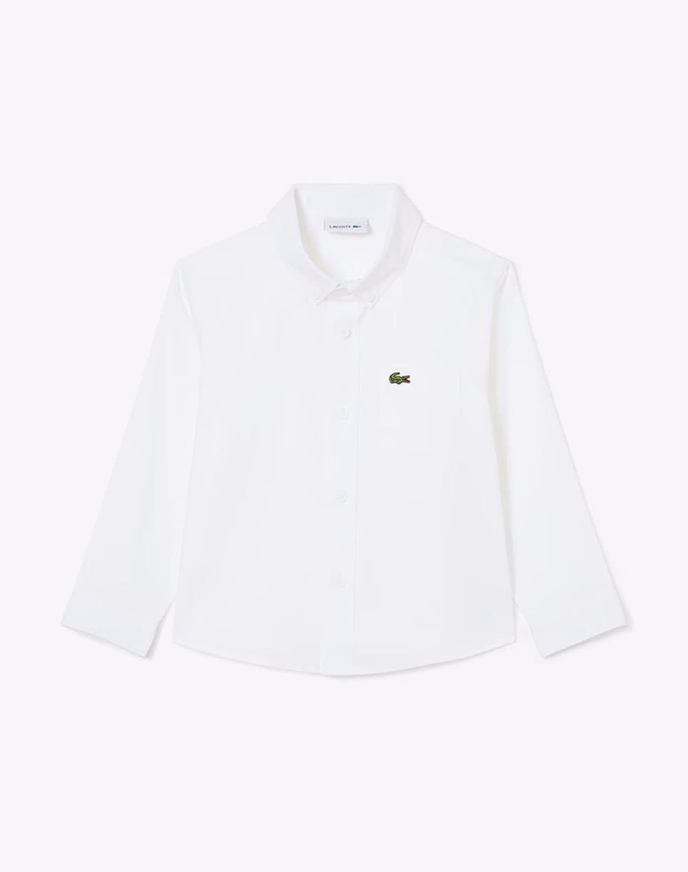 Boys' Shirts Lacoste White