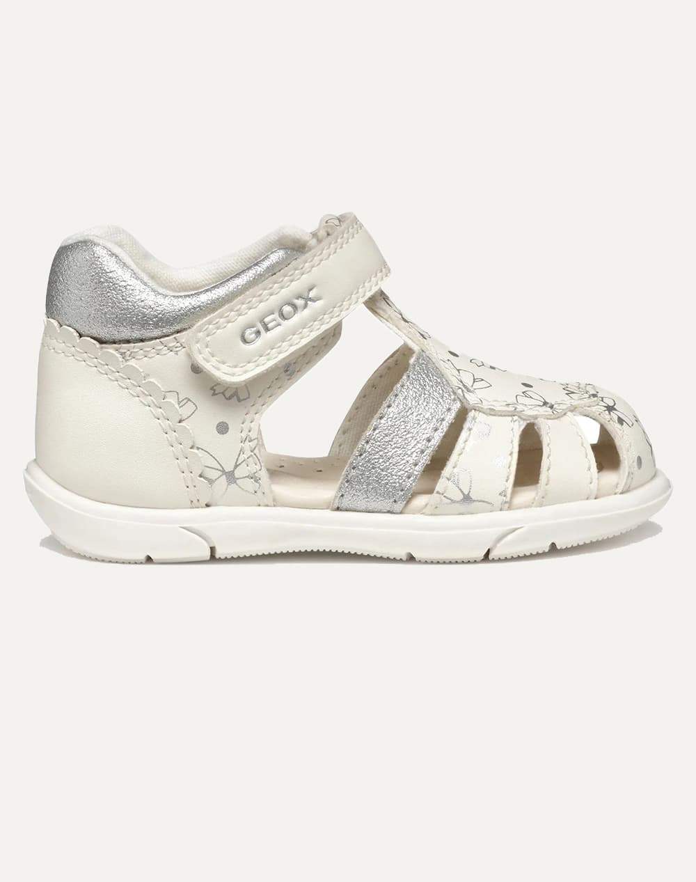 GEOX B SANDAL ZAPITO A - SYNT.LEA B556FA000BCC0007-C0007 White