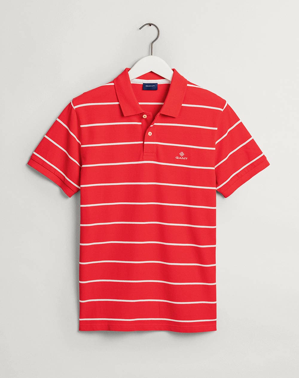 Men's Polo Shirts Gant Red