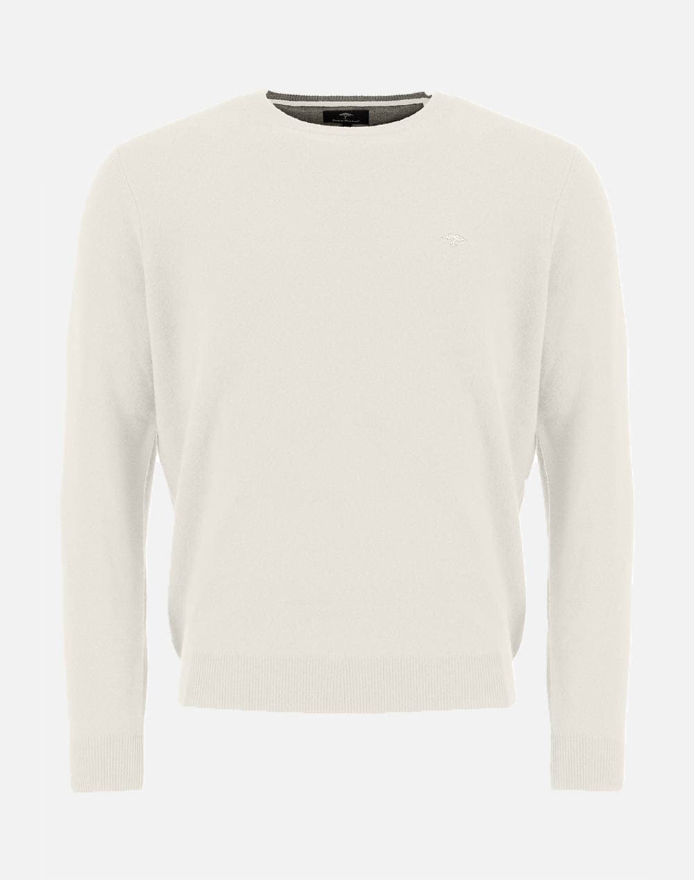 FYNCH-HATTON Merino WS o-neck 1213 800-823 OffWhite