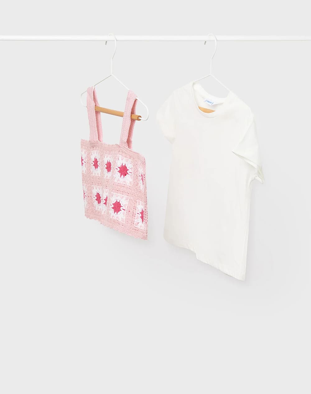 MAYORAL Σετ τοπ κροσε και μπλουζα 6066-70 Black