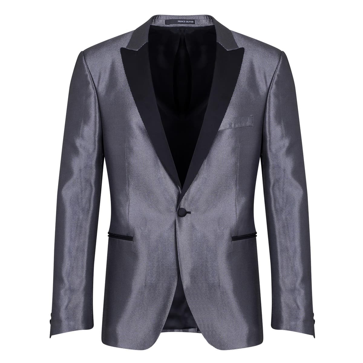 Tuxedo Silver 100%Wool Touch (Modern Fit)