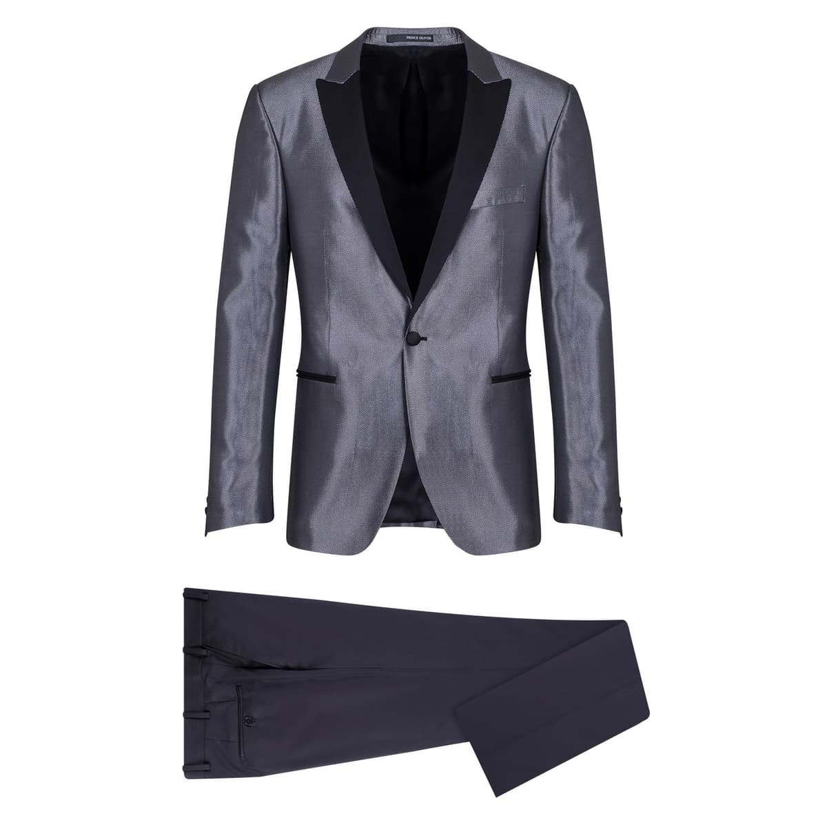 Tuxedo Silver 100%Wool Touch (Modern Fit)