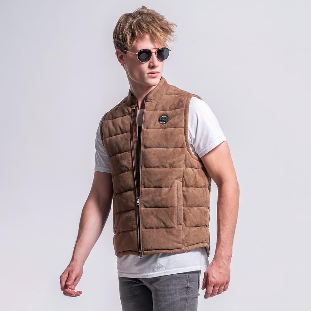 Men's Vests Prince Oliver Brown