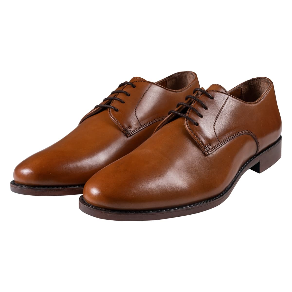 Derby Καφέ Leather Shoes