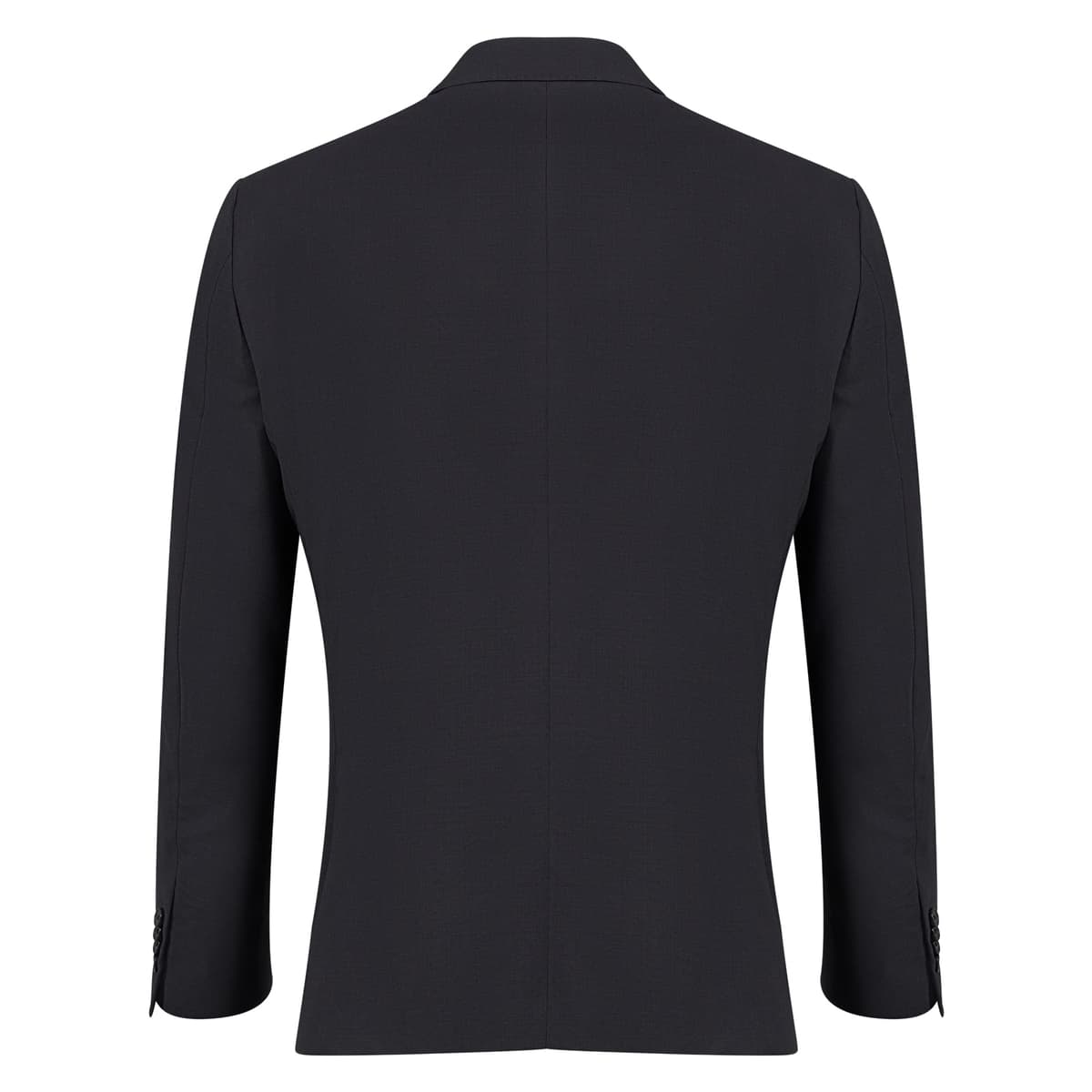 Κοστούμι Μαύρο 100% Wool Super 100s (Modern Fit)