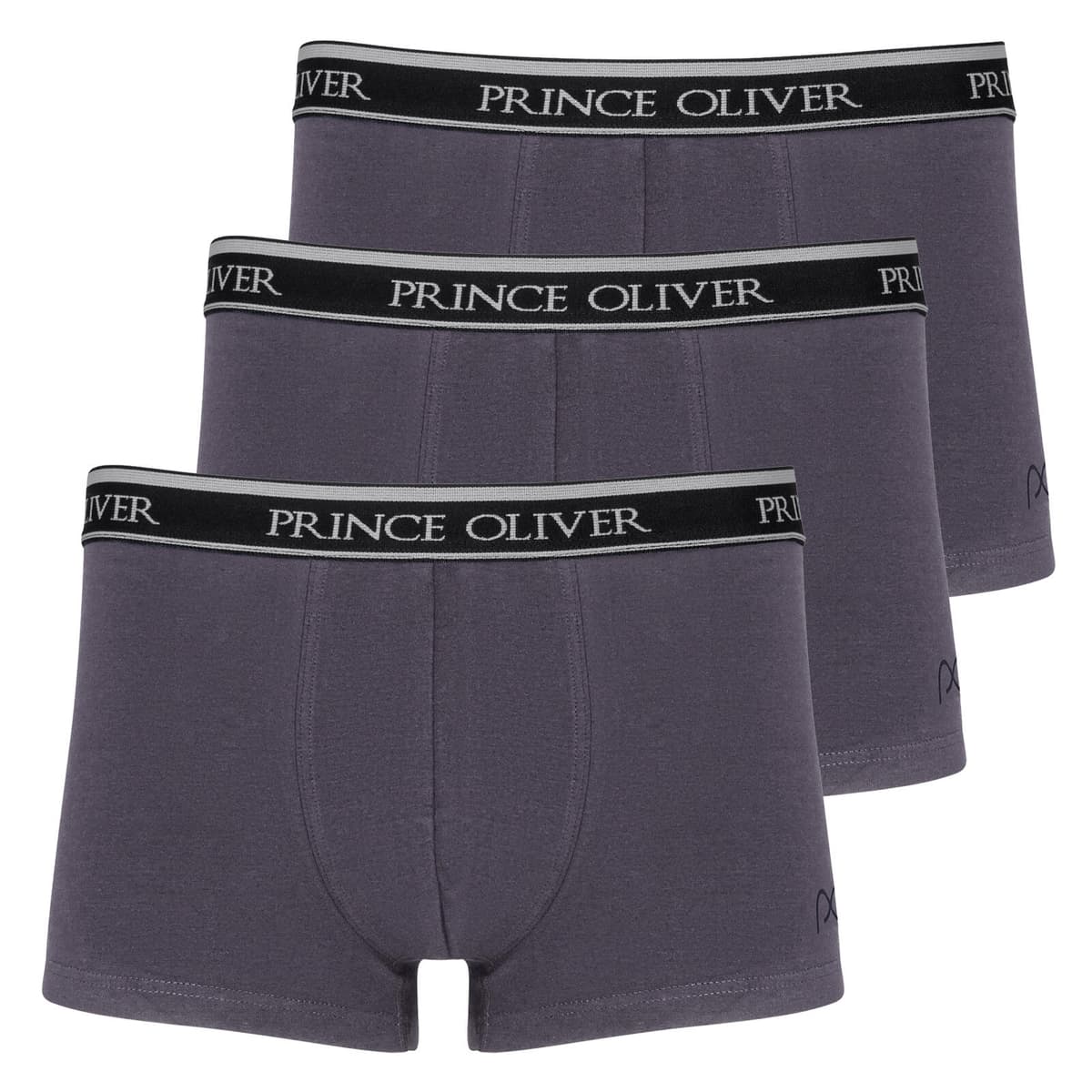 Σετ Boxer 3 Τεμ. Ανθρακί Cotton Stretch