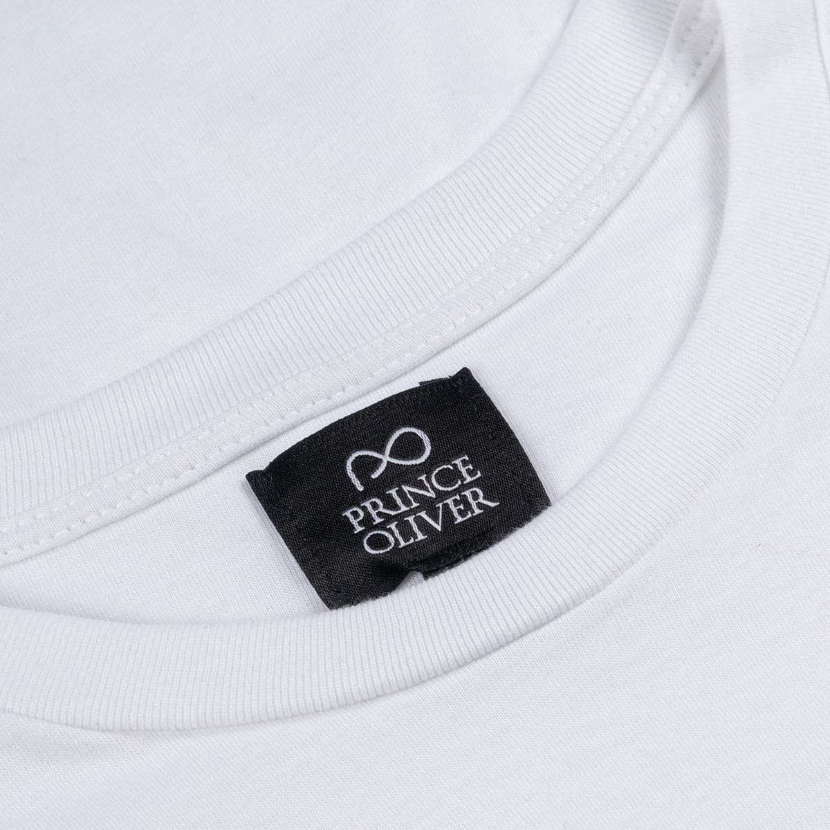 Essential T-Shirt Λευκό Round Neck (Comfort Fit) 100% Cotton
