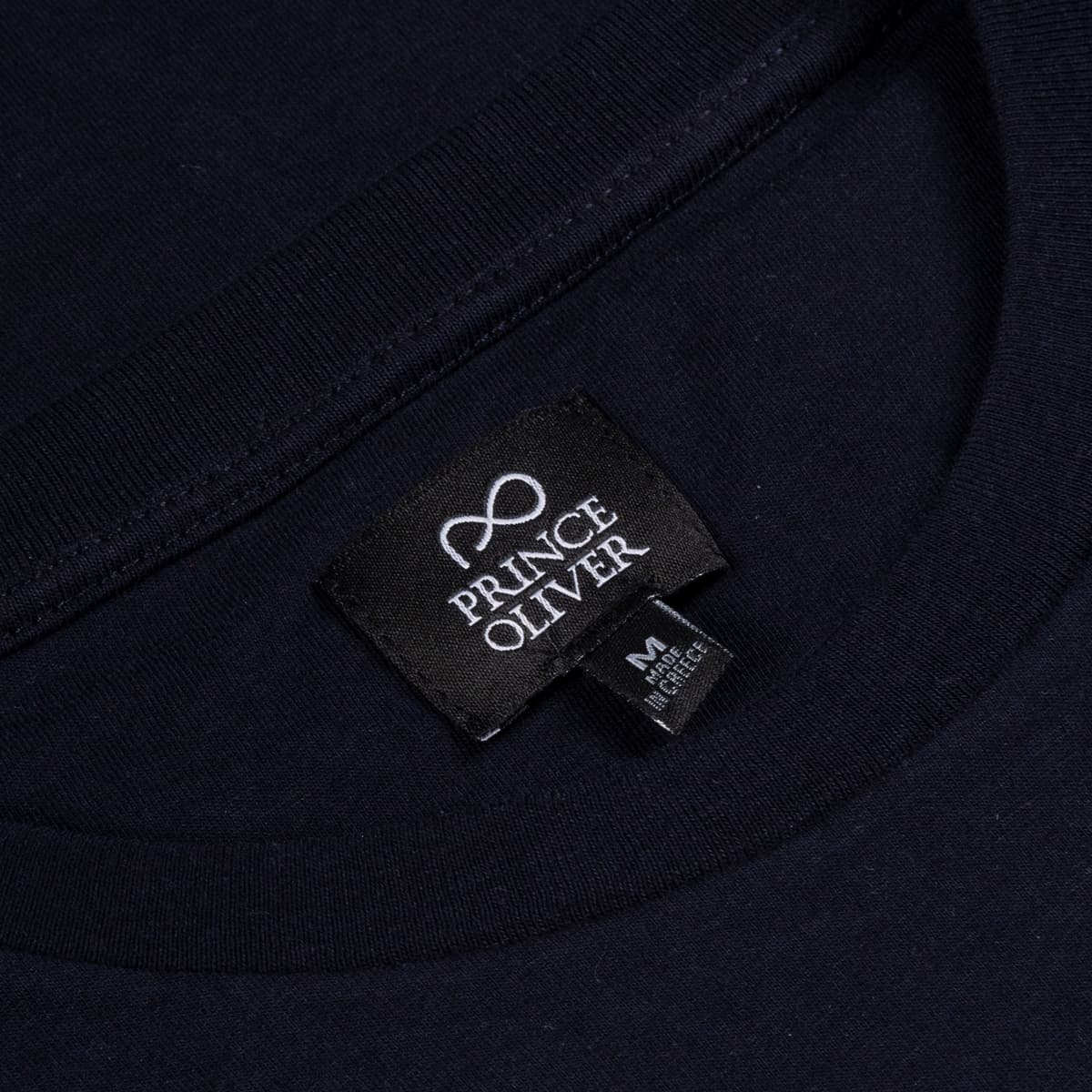 Essential T-Shirt Μπλε Σκούρο Round Neck (Comfort Fit) 100% Cotton