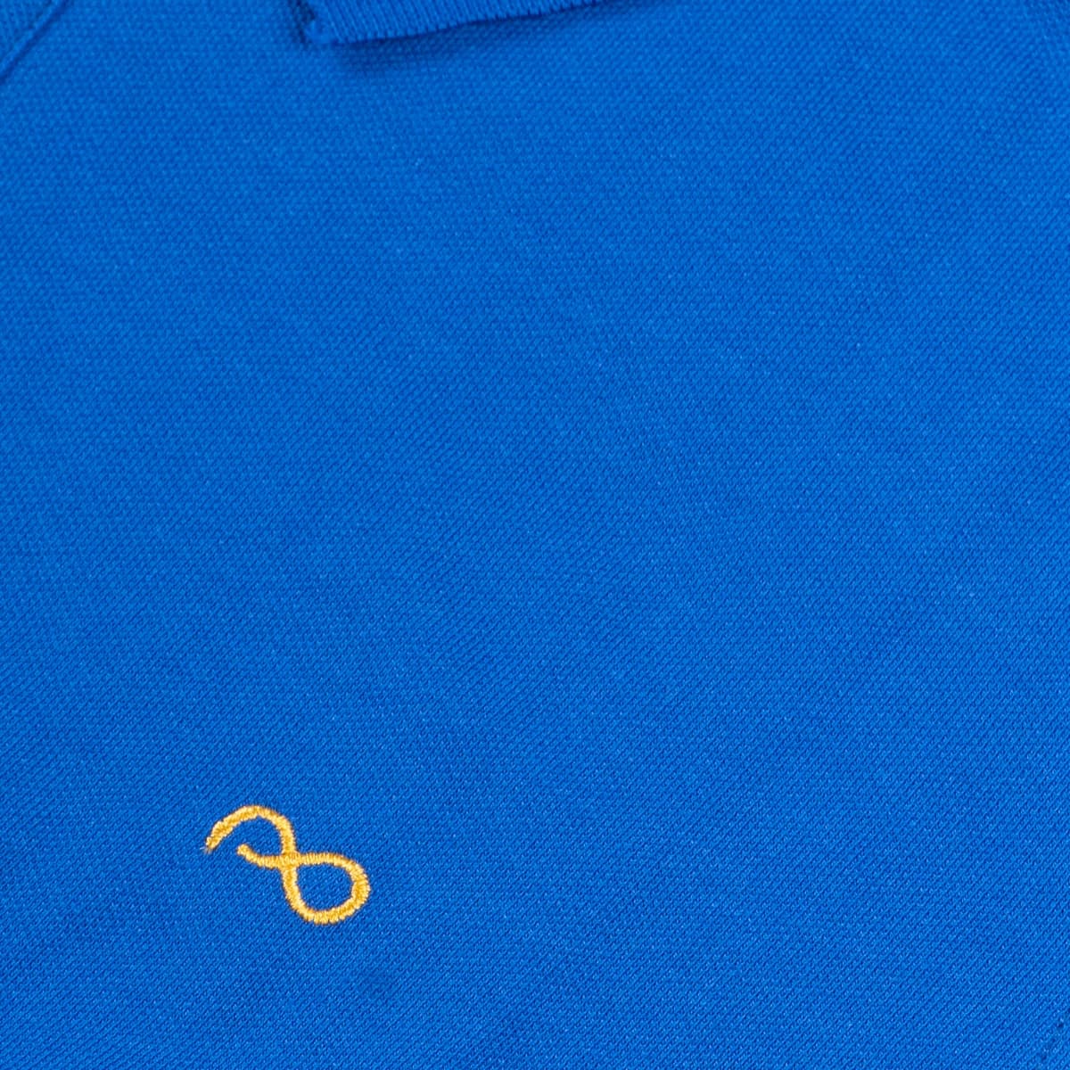 Essential Polo Pique Μπλε Ρουά 100% Cotton (Regular Fit)