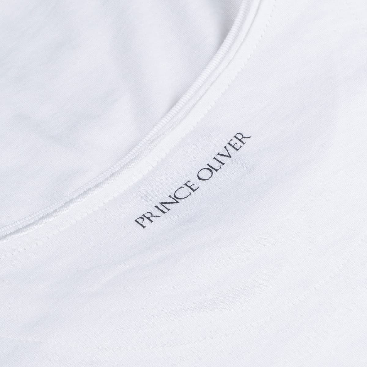 Essential T-Shirt Λευκό Round Neck (Comfort Fit) 100% Cotton