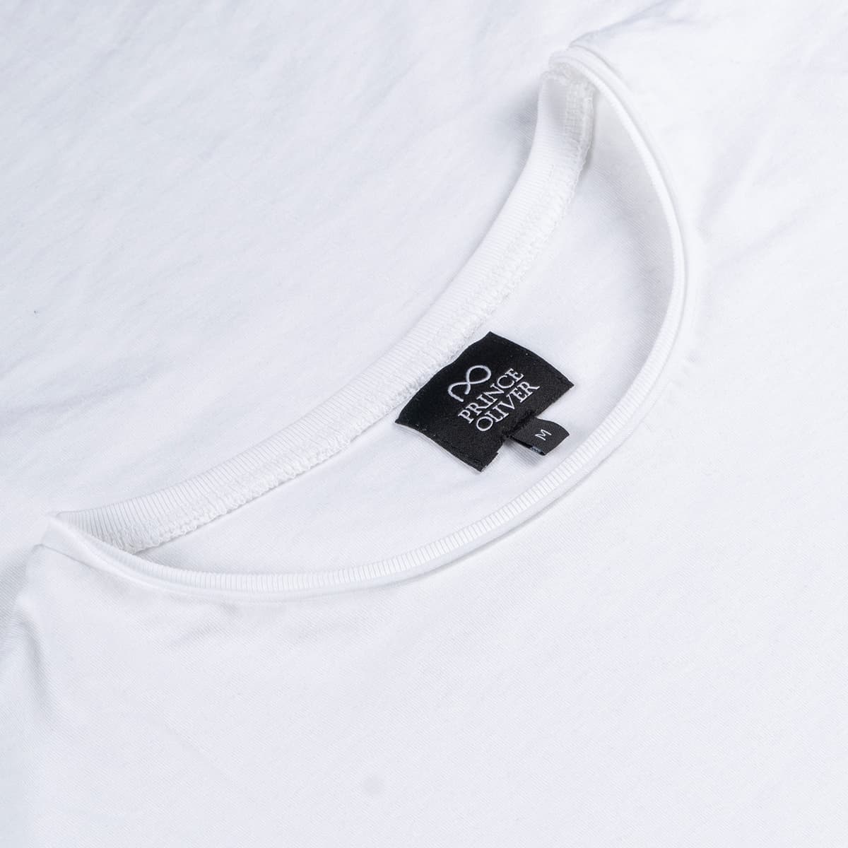 Essential T-Shirt Λευκό Round Neck (Comfort Fit) 100% Cotton