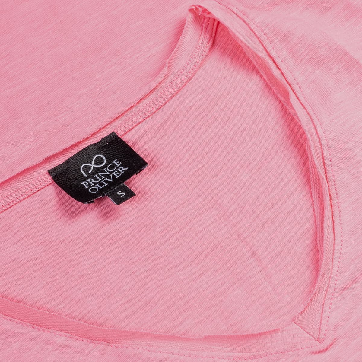 T-Shirt Ροζ V Neck