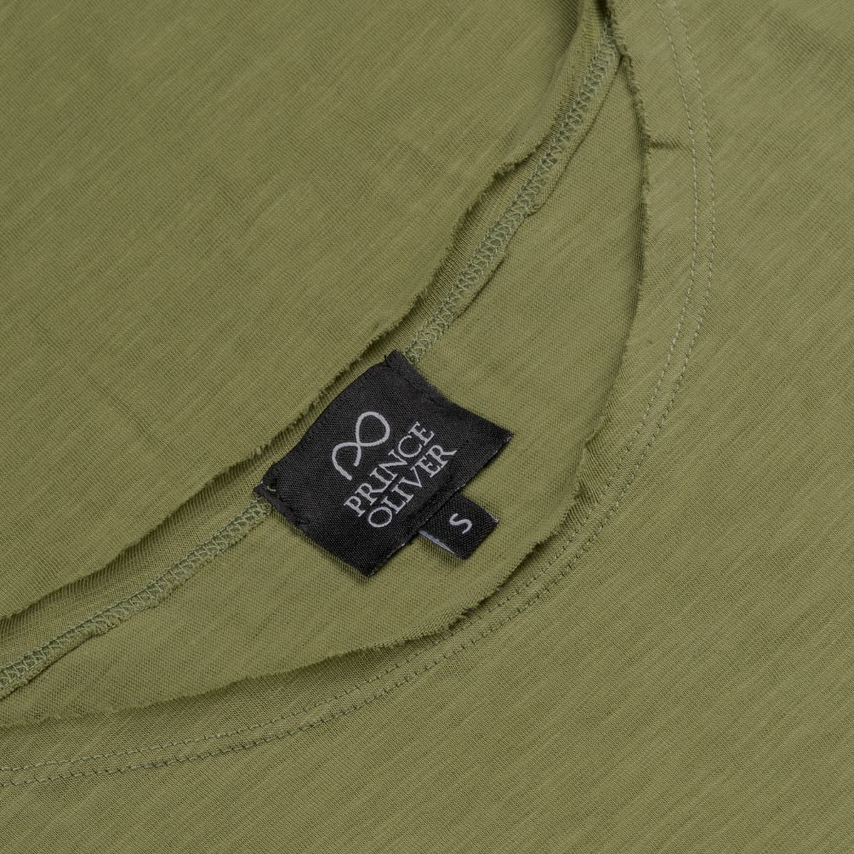 T-Shirt Χακί Round Neck