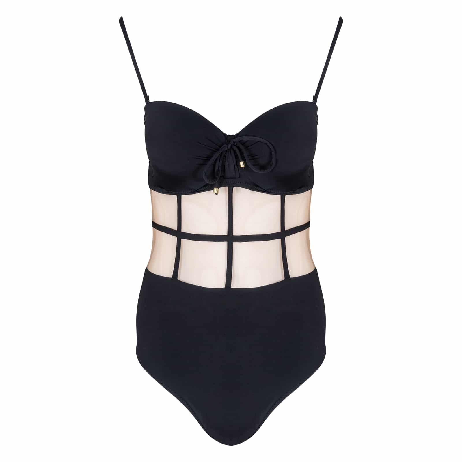 Μαγιό Ολόσωμο Μαύρο