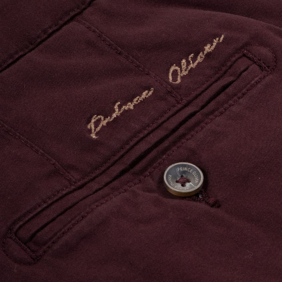 Παντελόνι Chino Μπορντώ (Modern Fit)