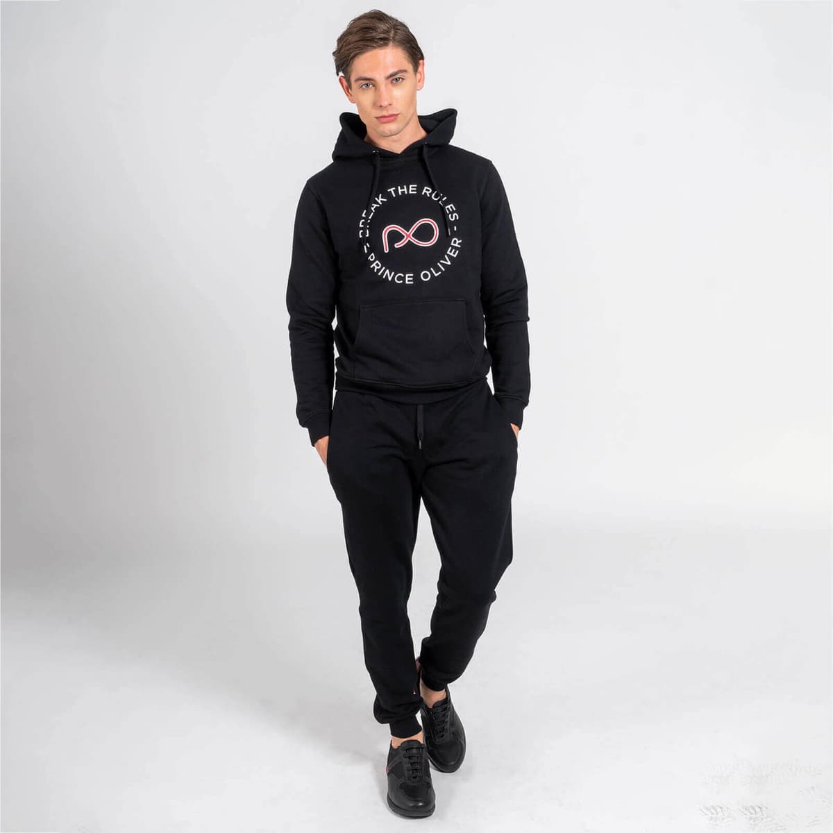 Men's Hoodies & Sweatshirts Prince Oliver Black
