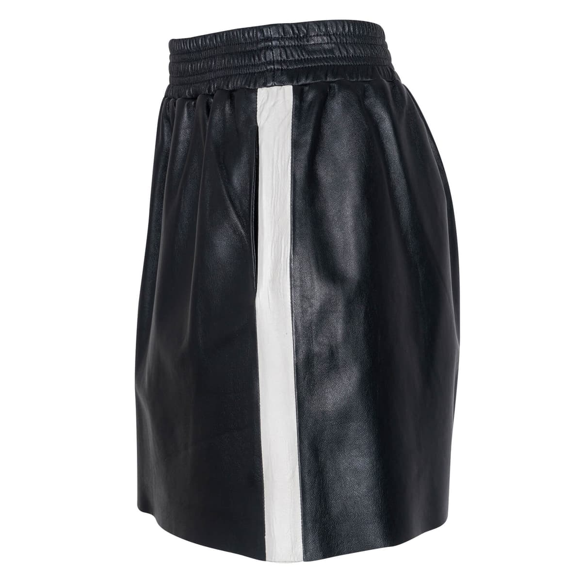 Γυναικεία Φούστα Μαύρη 100% Leather