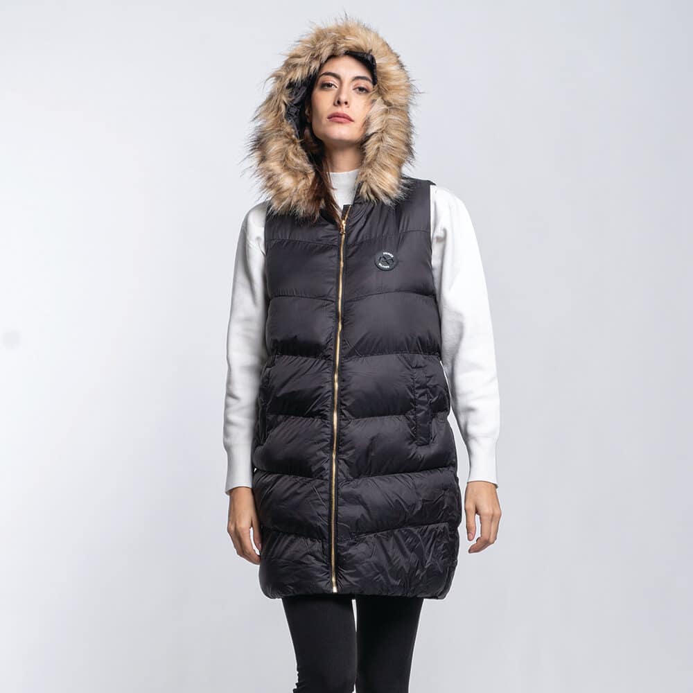 Γυναικείο Vest Μαύρο