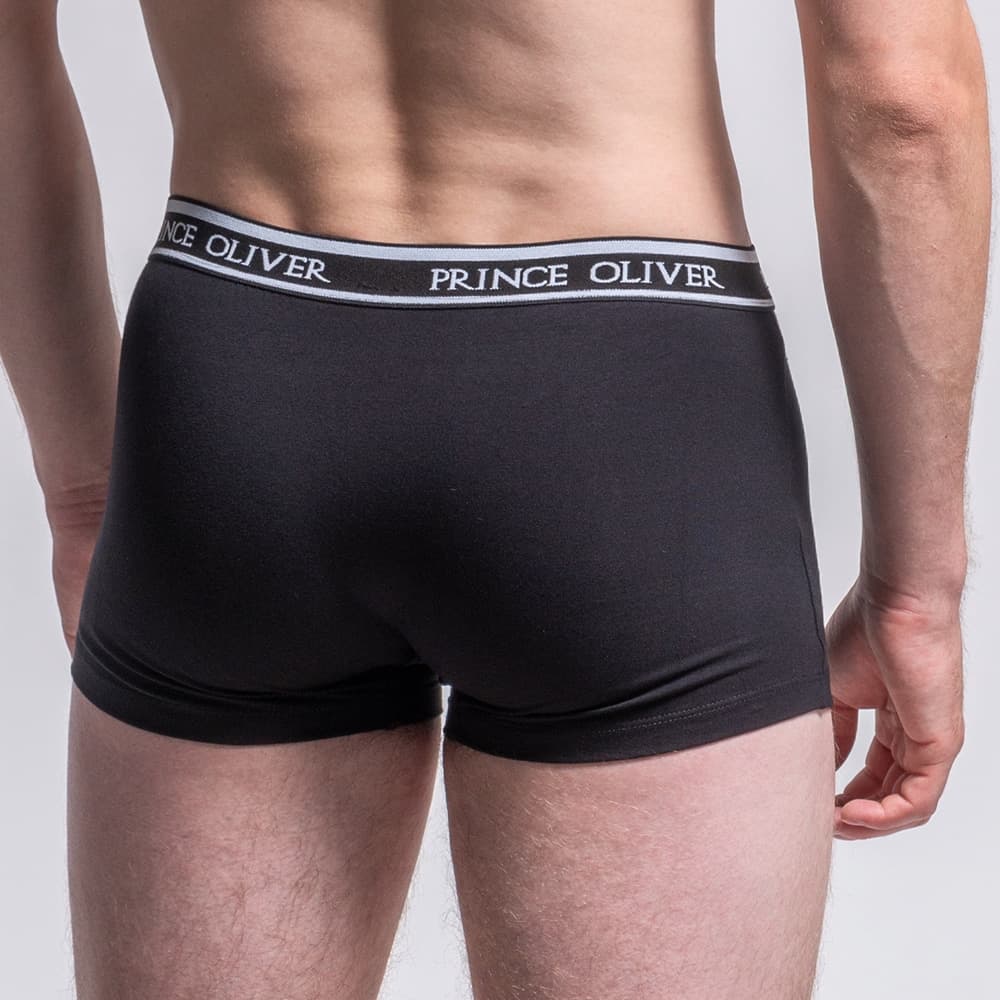 Σετ Boxer 3 Τεμ. Μαύρο/Μπλε Σκούρο/Μπορντώ Cotton Stretch