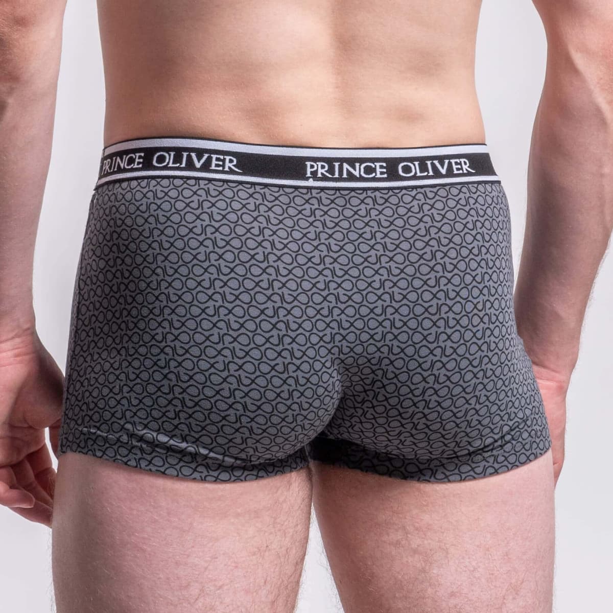 LIMITED EDITION Σετ Boxer 3 Τεμ. Μαύρο/Γκρι/Μπορντώ Cotton Stretch