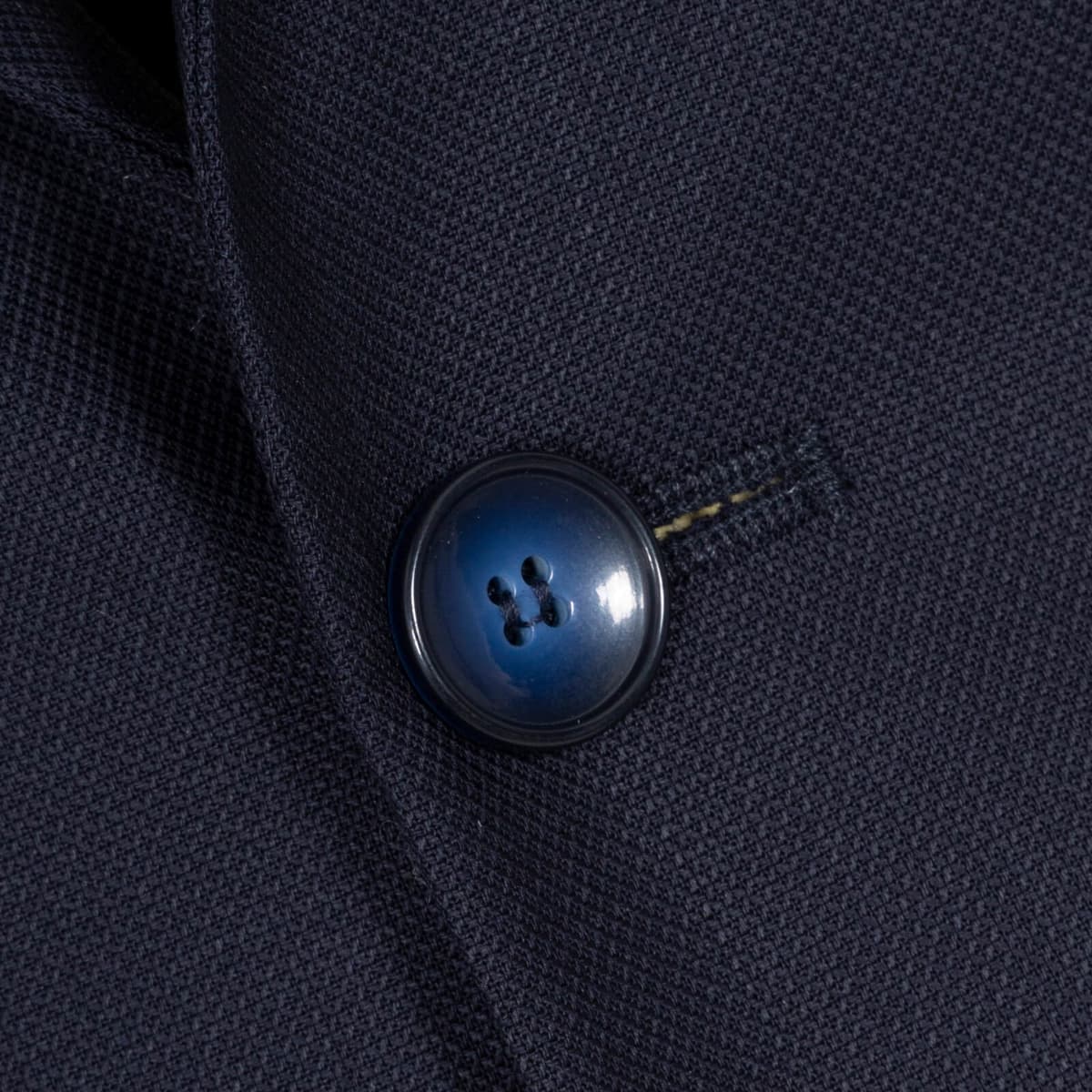 Κοστούμι Μπλε με Μικροσχέδιο 100% Wool Super 120s (Modern Fit)