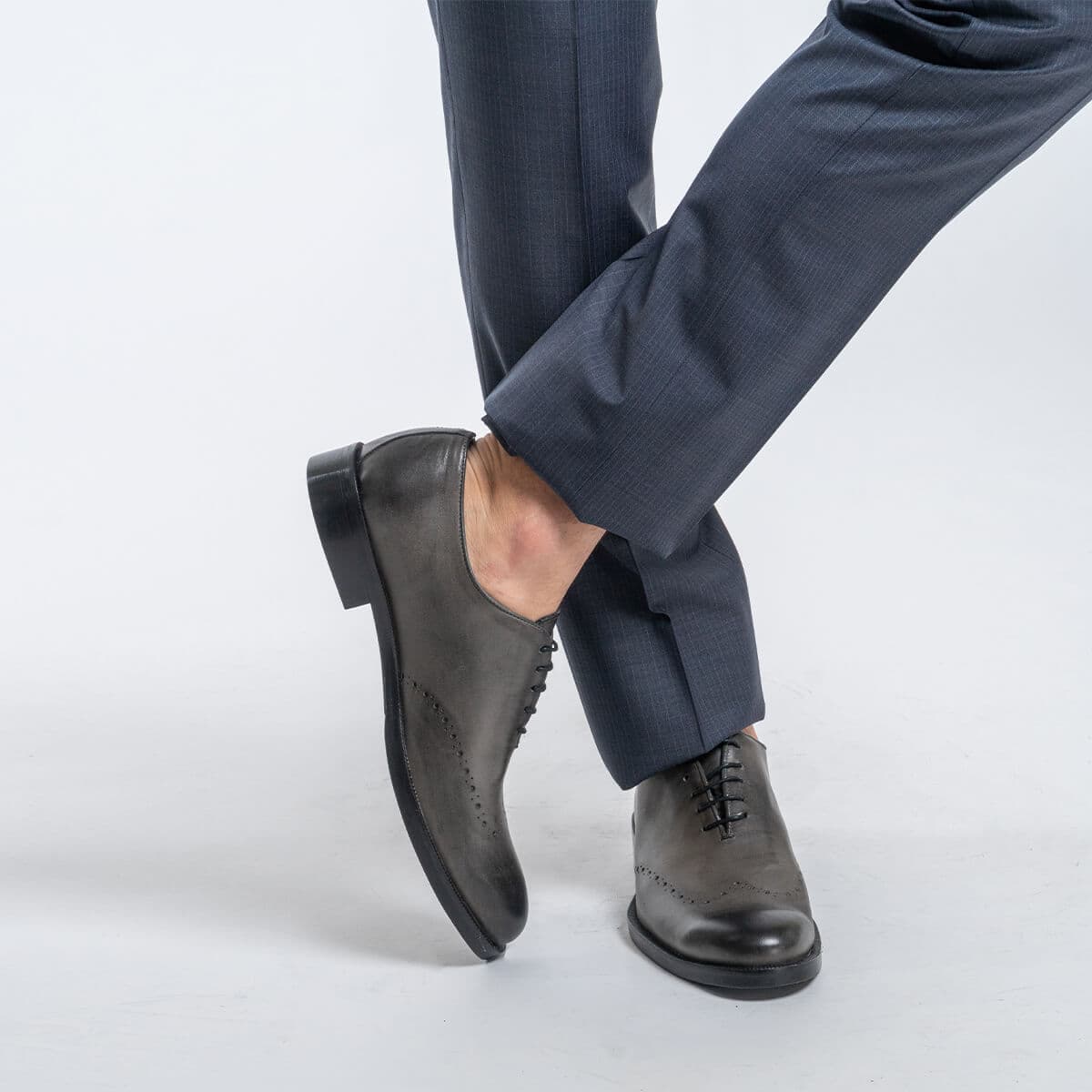 Oxford Γκρι Παπούτσια