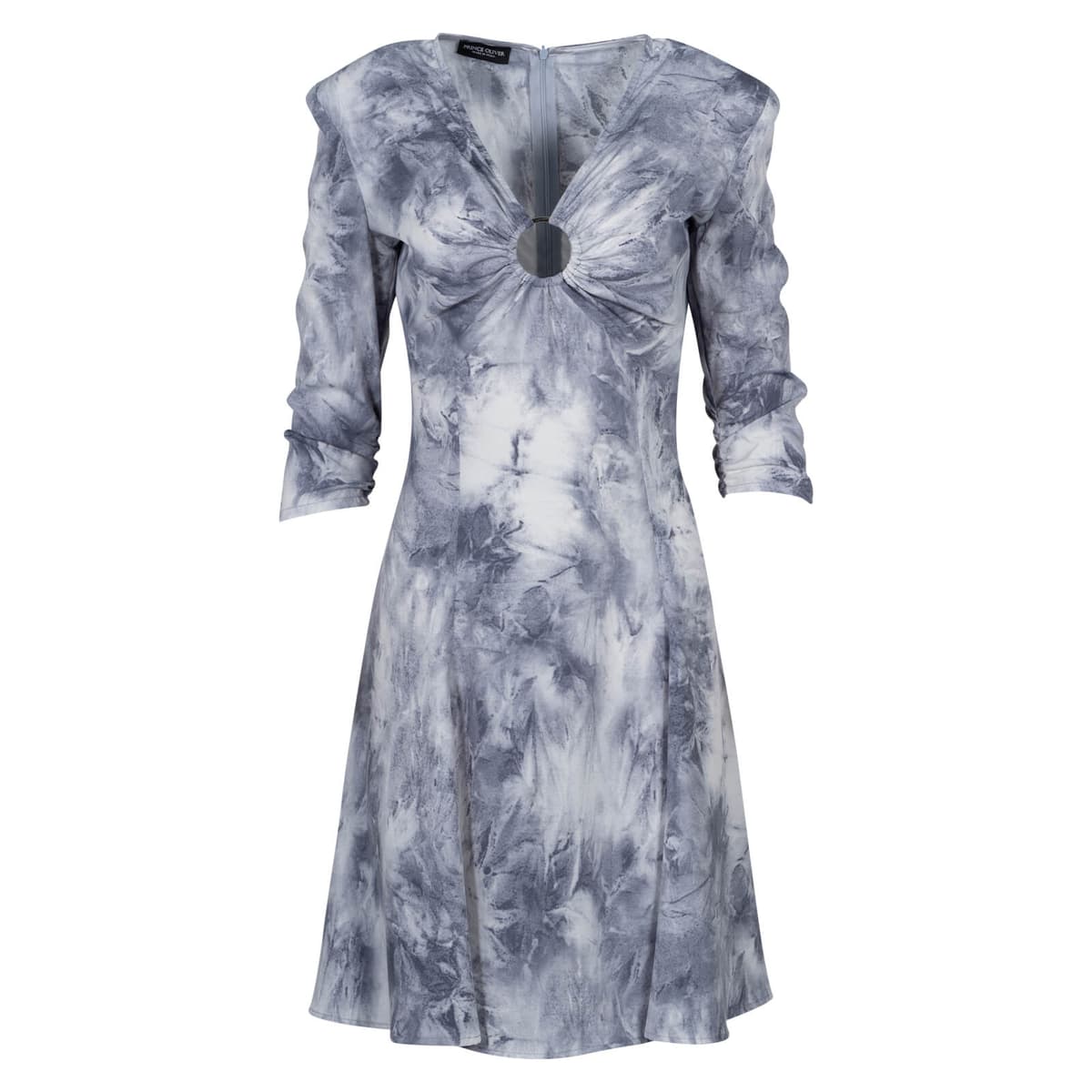 Φόρεμα γκρι tie dye