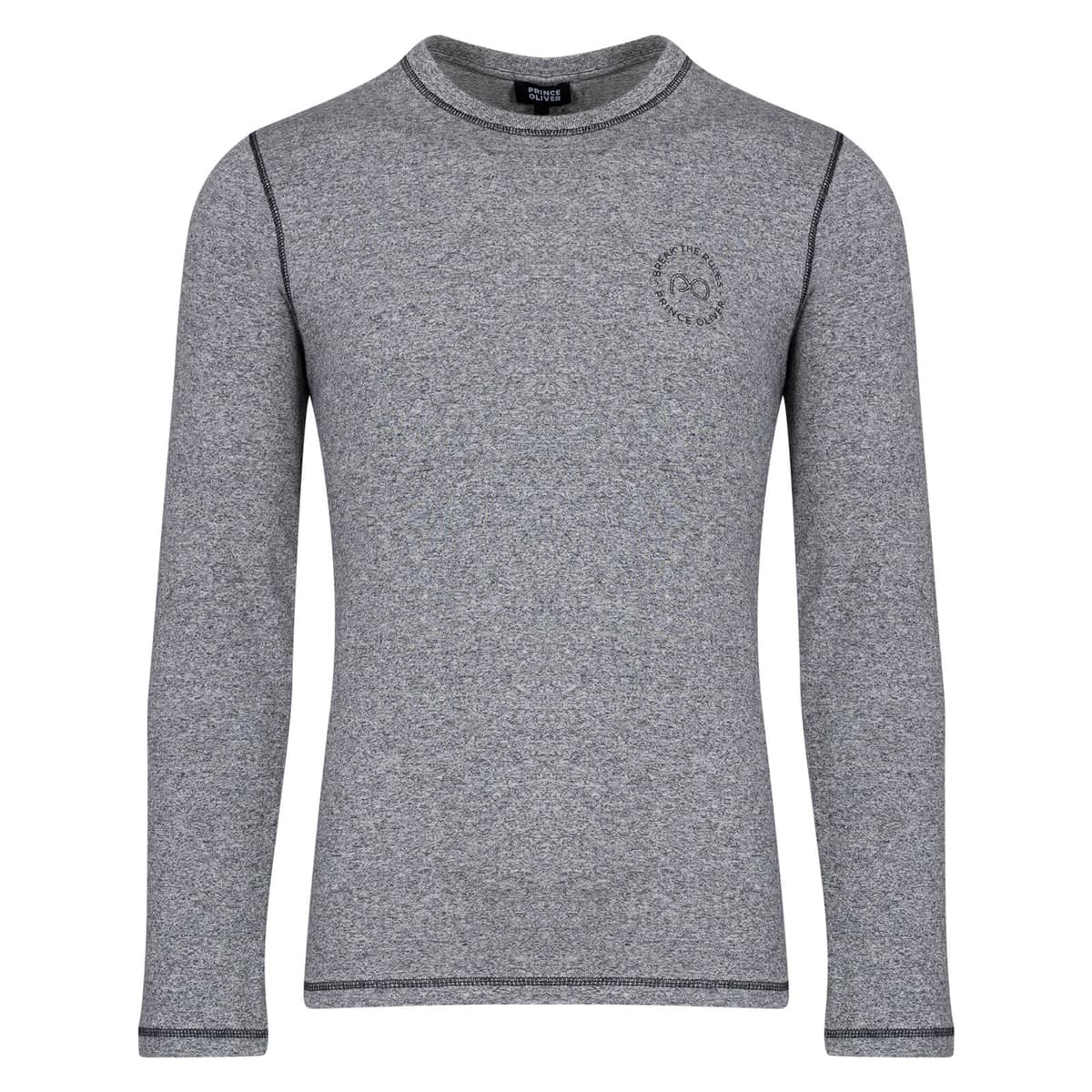 Σετ Ανδρικής Μακρυμάνικης Πυτζάμας Γκρι (Modern Fit)