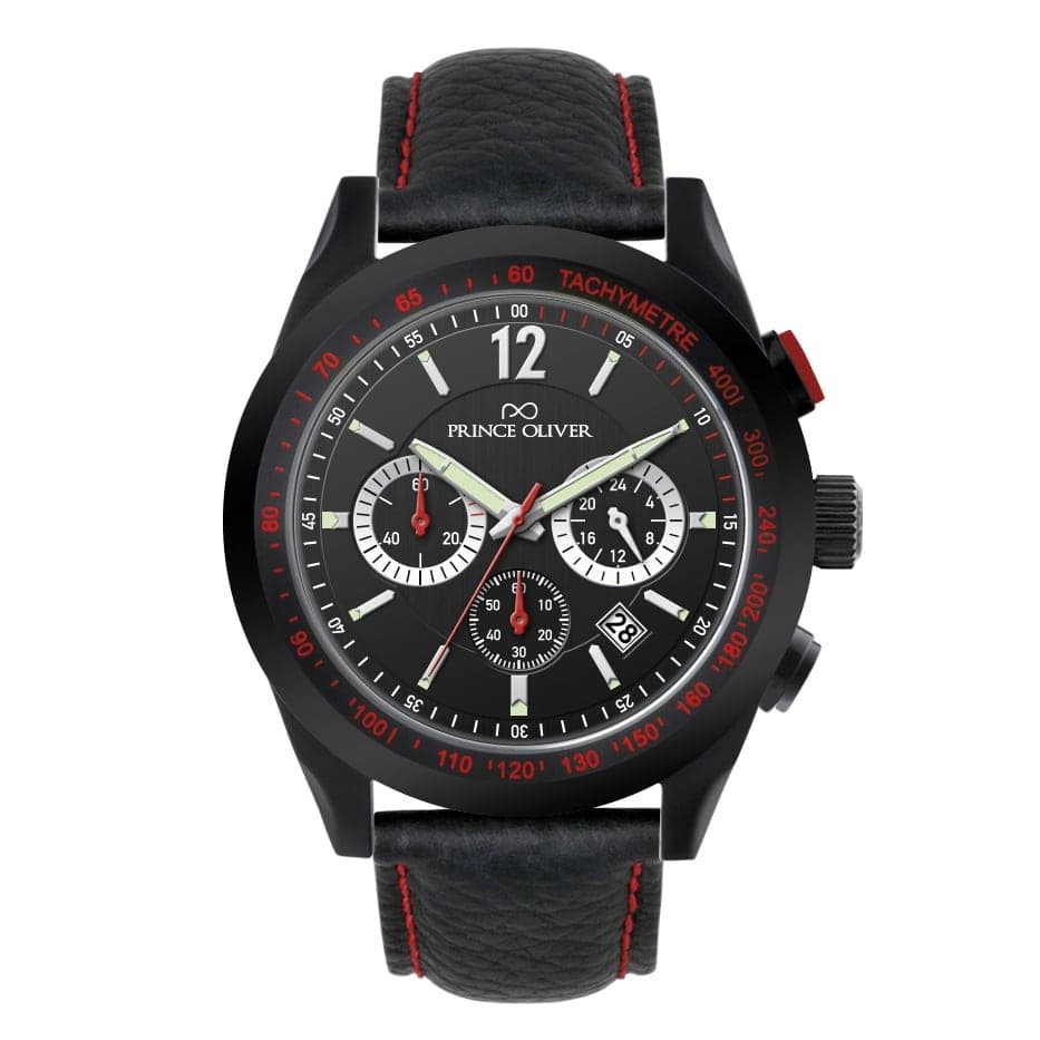 Men's Watches Prince Oliver Black