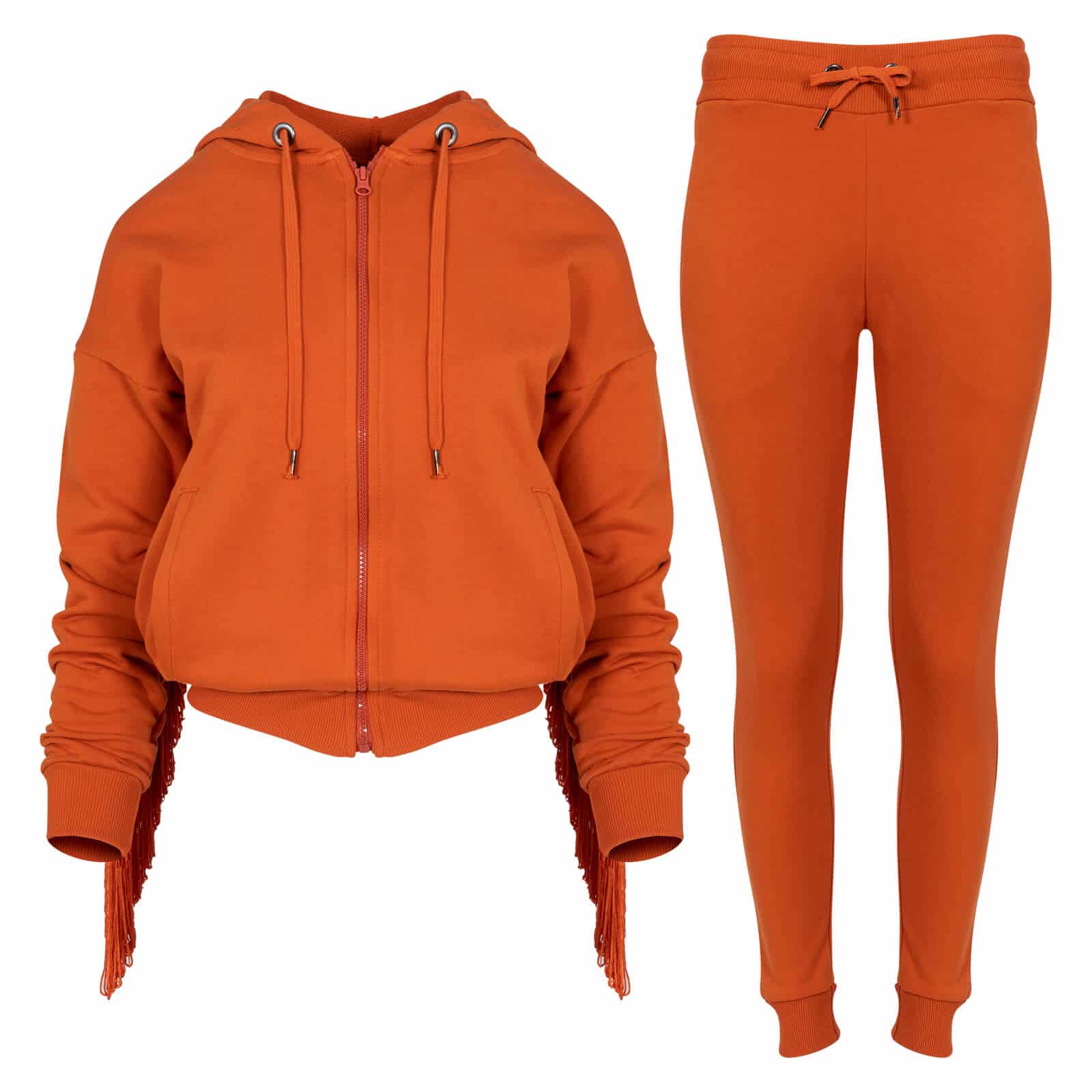 Boho Chic Σετ Φόρμας Εκάι Ζακέτα/ Παντελόνι 100% Cotton