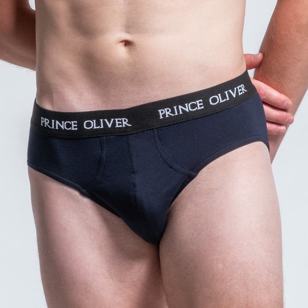 Σετ Σλιπ 3 Τεμ. μαύρο/λευκό/μπλε σκούρο Cotton Stretch