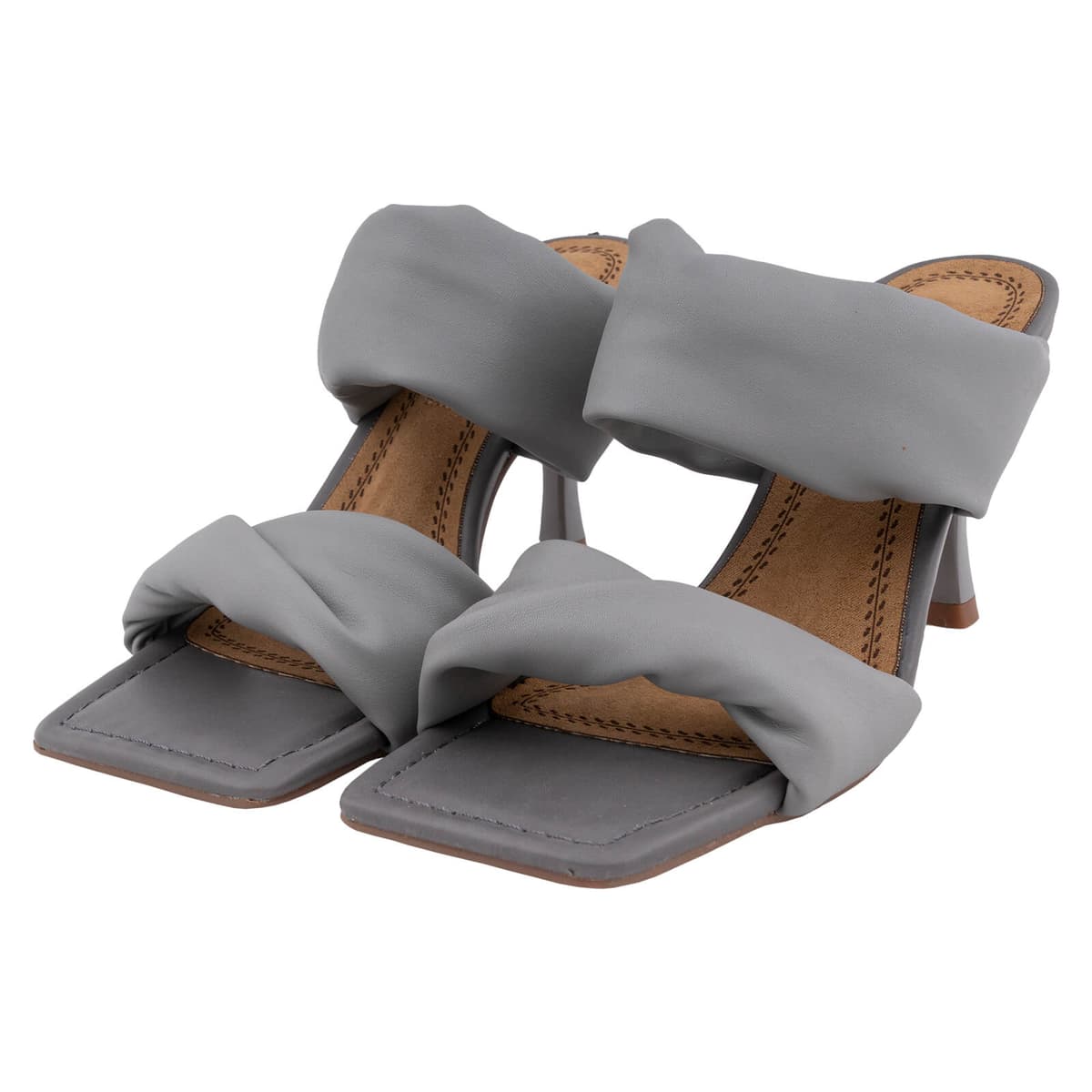 Γυναικεία Mules Corina Shoes Γκρι