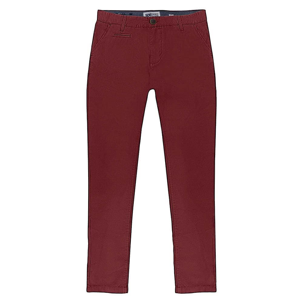 Men's Chino Pants Prince Oliver Red