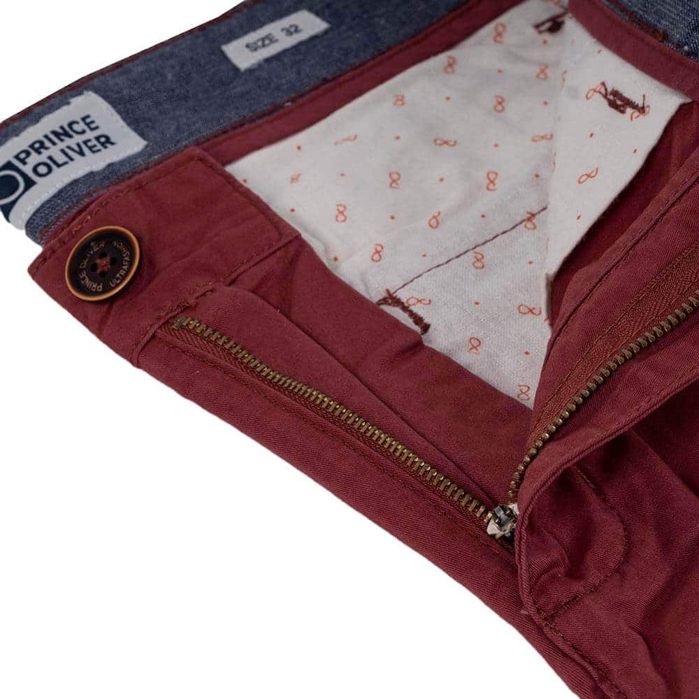 Chino Μπορντώ All Season 100% Cotton (Modern Fit)