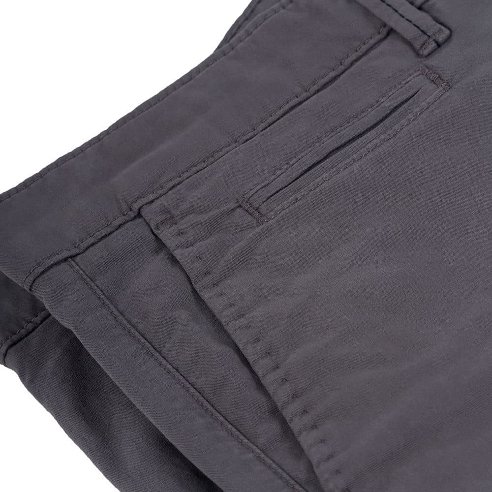 Βερμούδα Chinos Ανθρακί (Modern Fit)