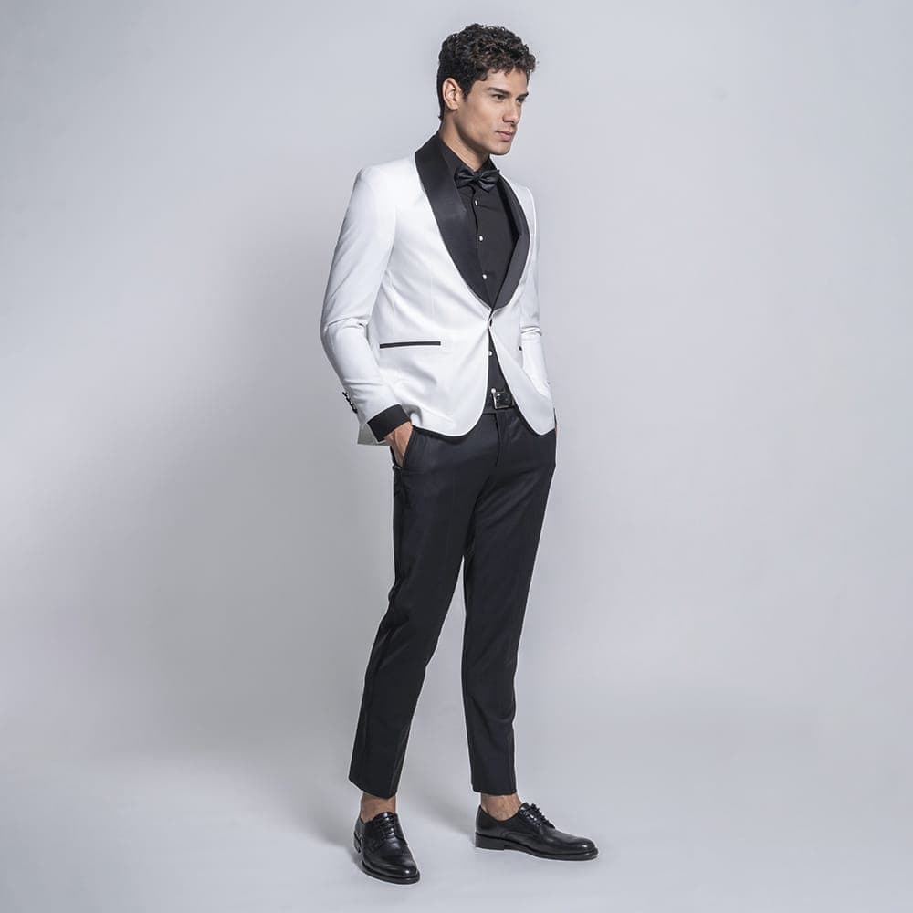 Men's Suits Prince Oliver White