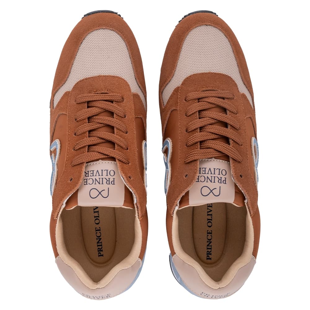 Designer Καφέ Sneakers "Como"