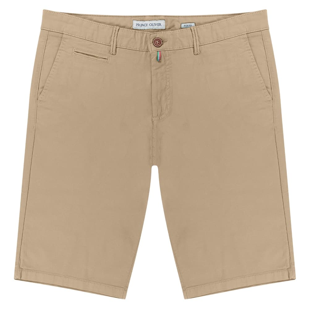 Βερμούδα Chinos Μπεζ (Modern Fit)