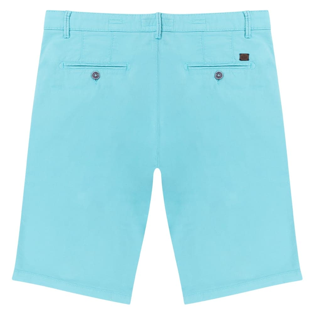 Βερμούδα Chinos Τυρκουάζ (Modern Fit)