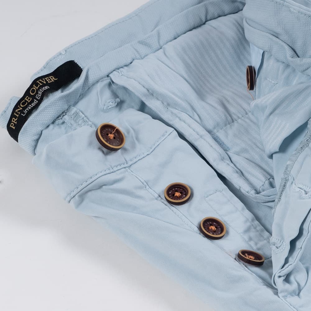 Premium Chino Σιέλ All Season (Modern Fit)