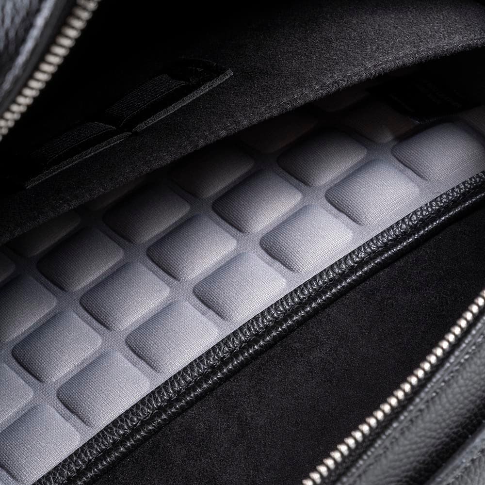 Ανδρικό Σακίδιο Πλάτης Backpack Μαύρο Eco Leather