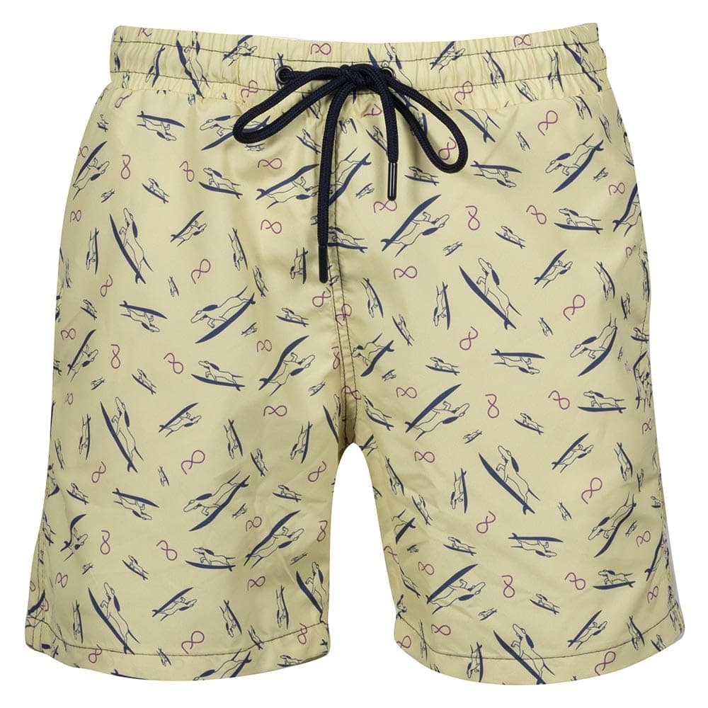 Μαγιό Κίτρινο με Σκυλάκια