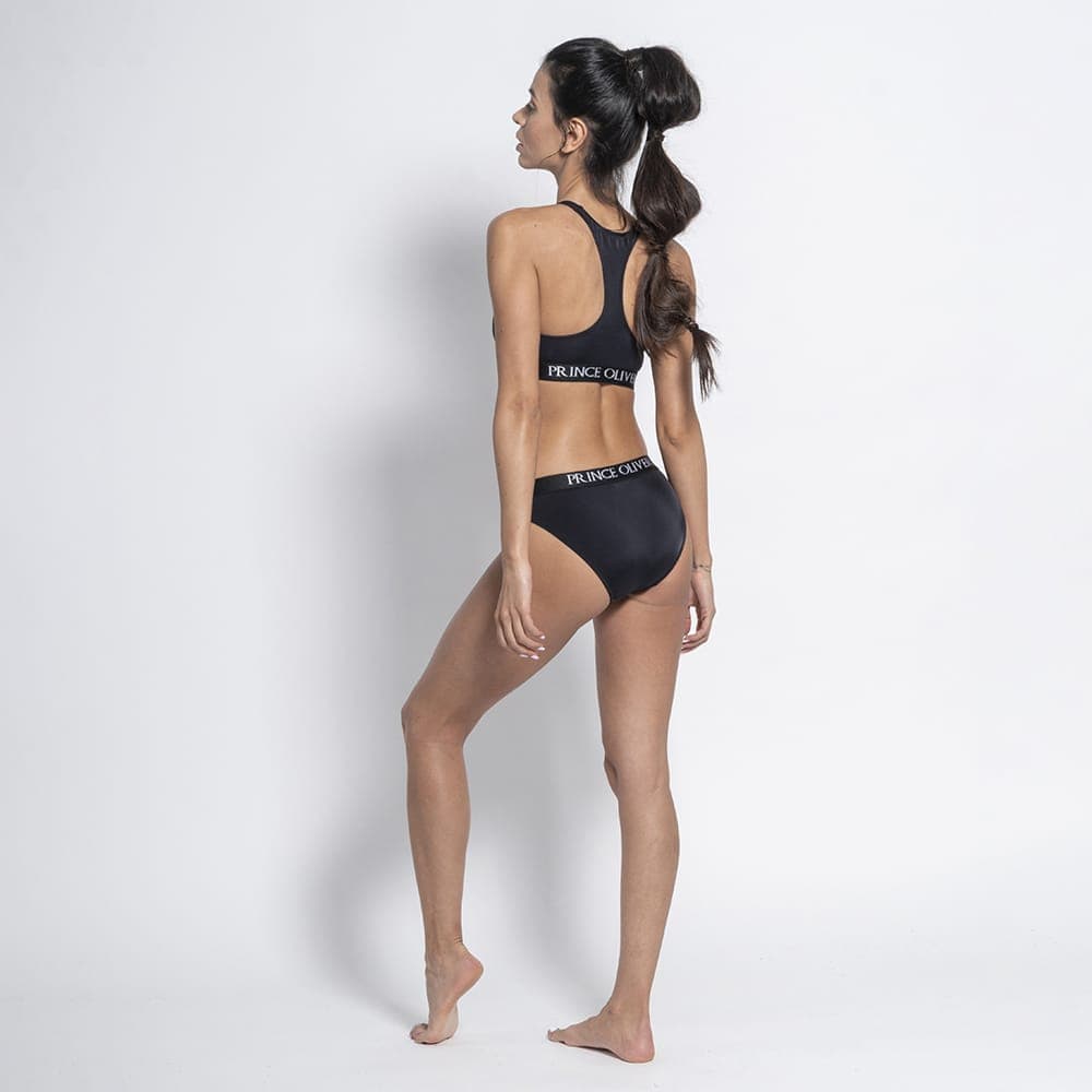 Αθλητικό Μαγιό Μαύρο Μονοκίνι